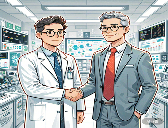 AI生成-科学家与企业家达成合作655×500.png
